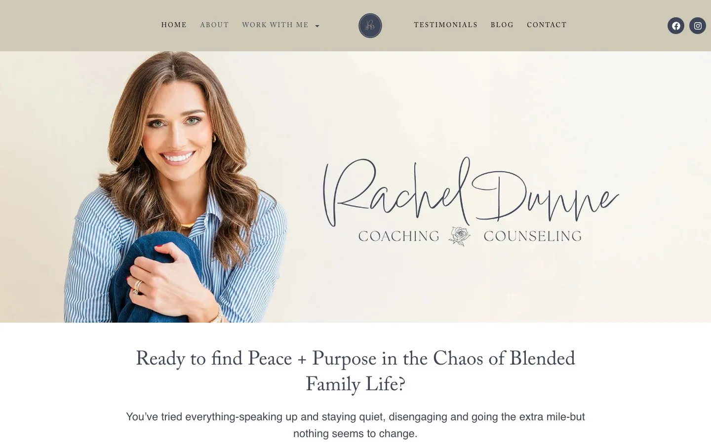 The Rachel Dunne Coaching homepage